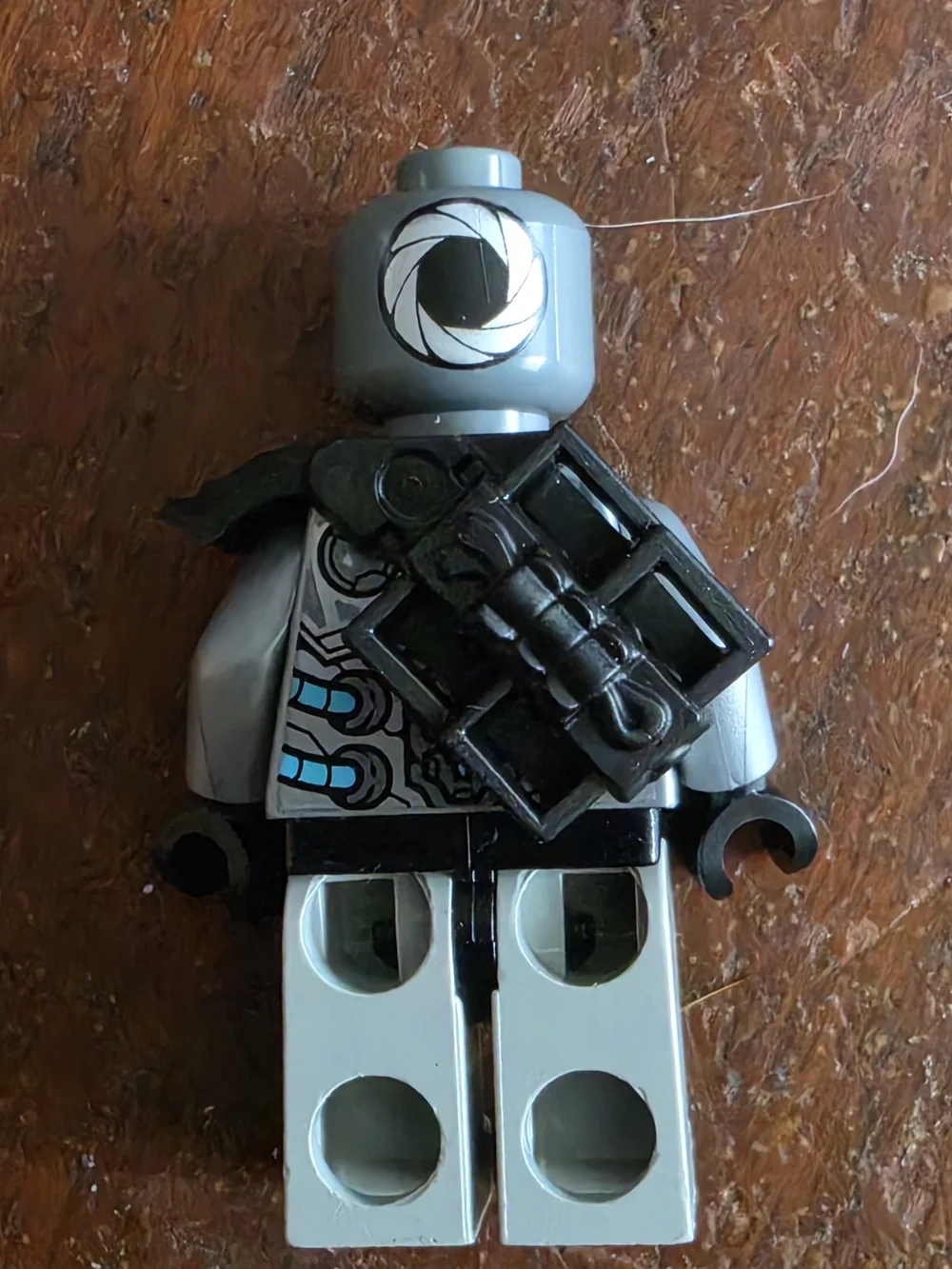 LEGO Silver Cyborg Torso Minifigure